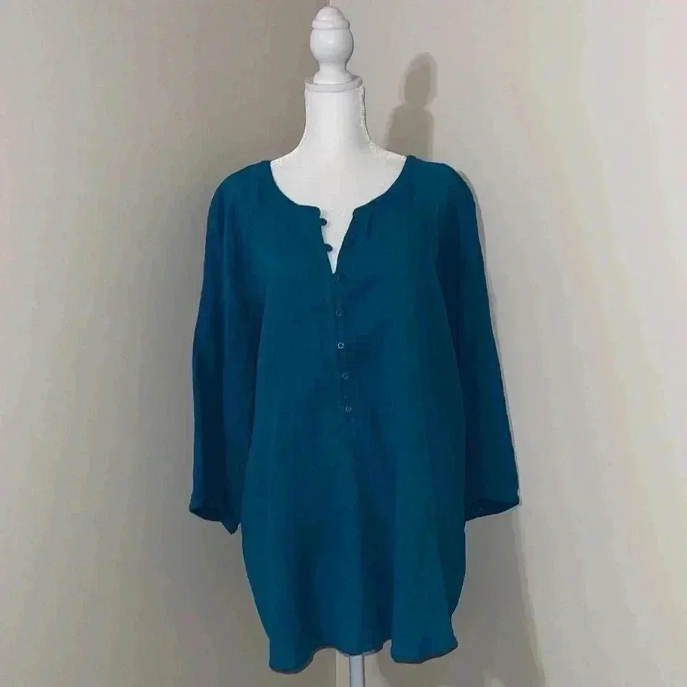 Women's Sonoma Goods For Life Relaxed Fit Long-Sleeve Henley​​